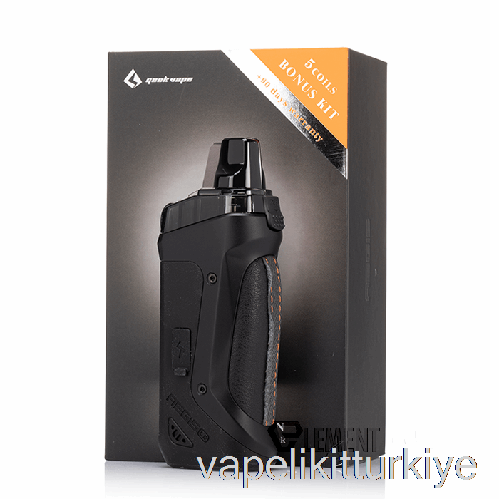 Vape Elektronik Sigara Geek Vape Aegis Boost 40w Pod Mod Kiti Le Bonus Kiti - Uzay Siyahı